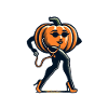 Funny pumpkin nurse geriatric nurse