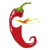Fire chili with teeth