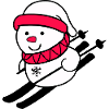 ski fahrer schneemann 02