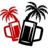 Beer Beach Palm Trees