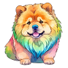 Chow Chow Aquarelles