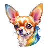 Chihuahua Aquarelle