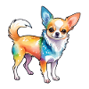 Chihuahua Aquarelles