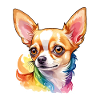 Chihuahua Aquarelles