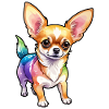 Chihuahua Aquarelle
