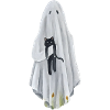 Geist mit Katze