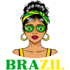 Brazil Flag Brazilian Women