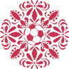 Fußball Mandala