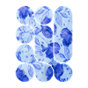 Blue Floral Elegance