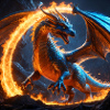majestic 3D dragon