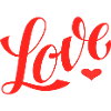 Love - Designed by KissingLetters