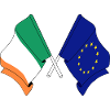 Flag of Ireland, Europe