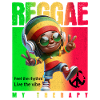 Reggae my therapy Rastaman