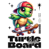 Turtle Skateboard Schildkröte