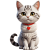 Cartoon cat / cartoon cat