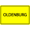 Town sign Oldenburg