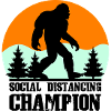 big foot social distancing