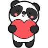 cute panda