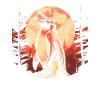 Penguin Moon Howling