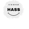Spruch, ich hasse Hass,lustiges Statement