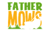 Landscaper Dad Lawn Mowing