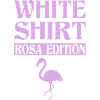 Chemise Blanche Édition Rose