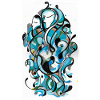 Aqua girl ink art