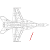 Fighter aircraft Hornet