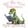 Alla coola dinosaurie läsning barn