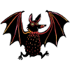 Flitzende Fledermaus