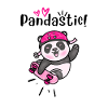 Pandastic Panda Skateboarding.