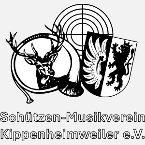 Logo mit Schriftzug weiß (gerade, zusammen unten)
