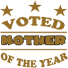 VOTED MOTHER OF THE YEAR