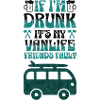 Vanlife drunk, humour/joke design