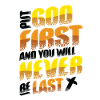 Put God First Religion Faith