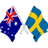 Flag of Australia, Sweden