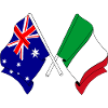 Bandiera dell'Australia, Bandiera dell'Italia