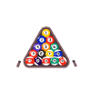 Billard Poolspieler