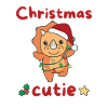 Triceratops Weihnachten Dinos Christmas Cutie