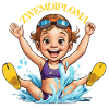 Swimming diploma: Super swimmer!