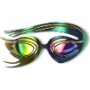 Stylische Schwimmbrille