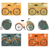 Retro cykel cykel