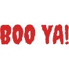 Vibrant Halloween Boo Yell Illustration
