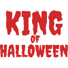 King of Halloween Spooky Font Design