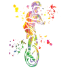 Unicyclist unicycle unicycle