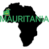Africa Outline Mauritania