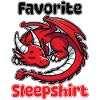 Favorite nightgown dragon motif