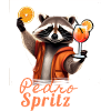 raccoon, illustration, cocktail, pedro