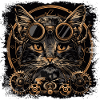 Chat Steampunk