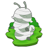 Caterpillar Halloween Mummy